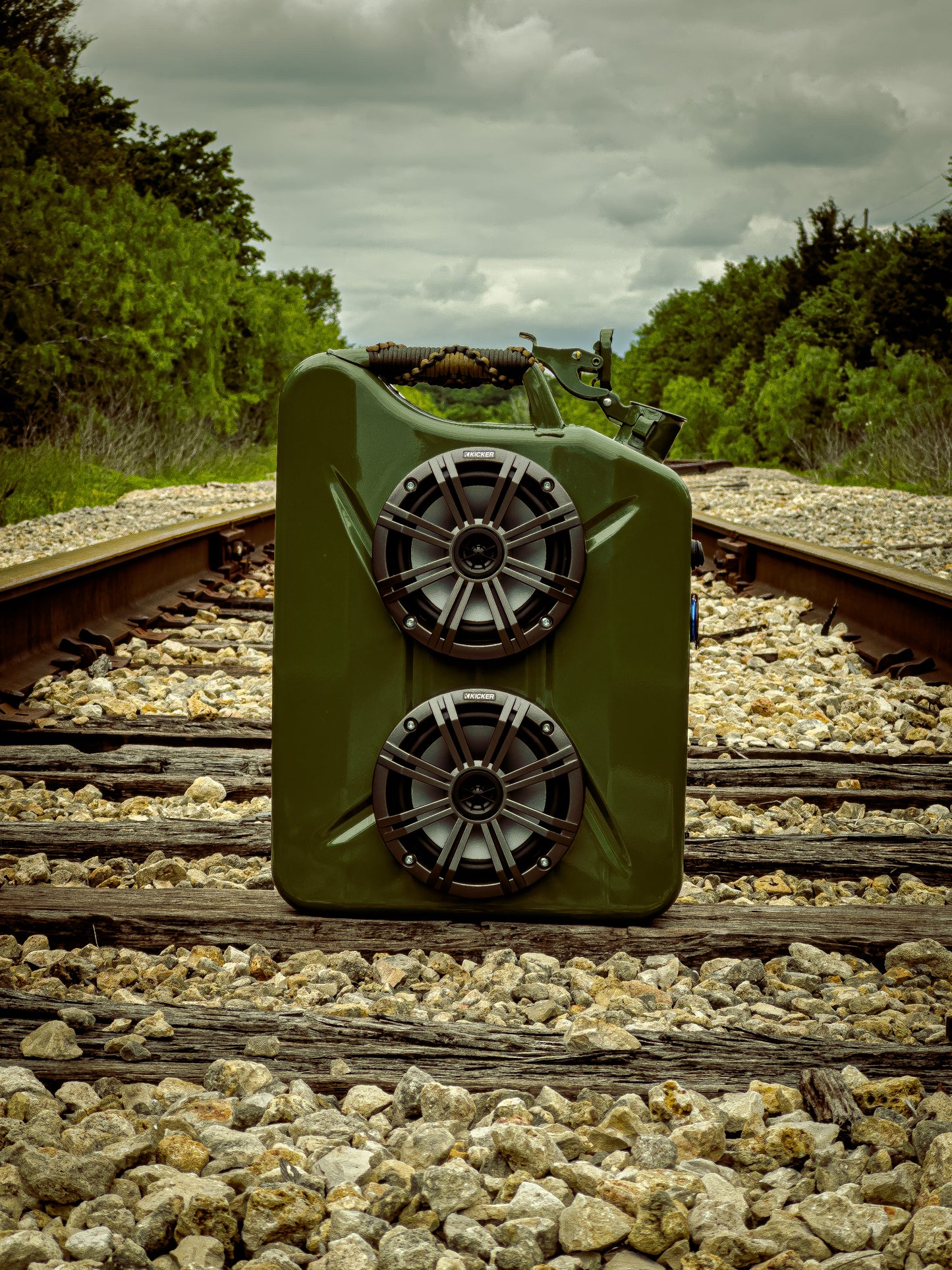 OD GREEN JERRY CAN RADIO